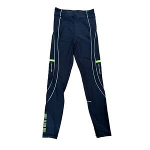 White Fox Active - Limitless Leggings in Black Green & White
